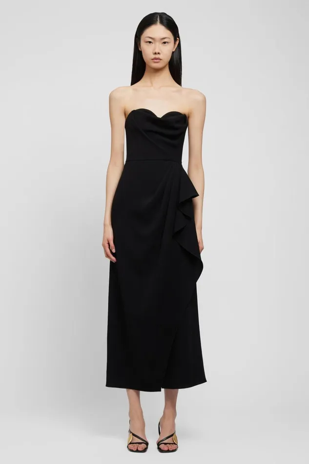 Jonathan Simkhai Keelan Dress Black Women Dresses and Jumpsuits