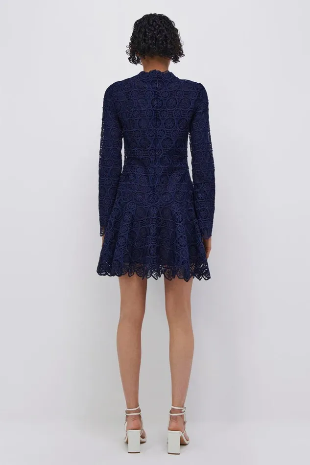 Jonathan Simkhai Leigh Mini Dress EXCLUSIVE Midnight Women Dresses and Jumpsuits