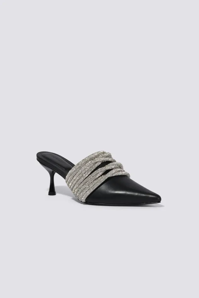 Jonathan Simkhai Lian Mule Black Women Footwear