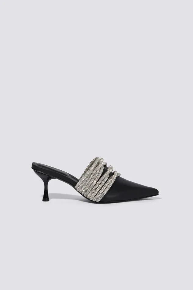 Jonathan Simkhai Lian Mule Black Women Footwear