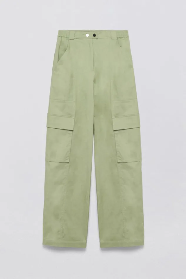 Jonathan Simkhai Lionelle Pant Verde Women Pants and Bottoms