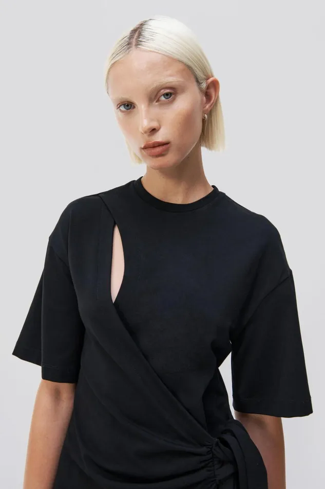 Jonathan Simkhai Livia Dress Black Women Dresses and Jumpsuits