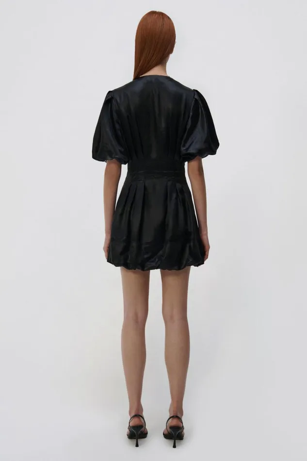 Jonathan Simkhai Luisa Dress Black Women Dresses and Jumpsuits