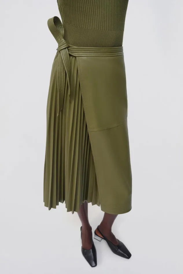 Jonathan Simkhai Mar Skirt Nori Women Pants and Bottoms