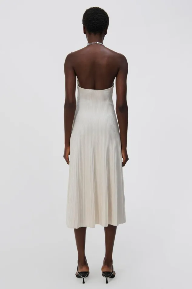 Jonathan Simkhai Sadira Dress Ivory Women Dresses and Jumpsuits