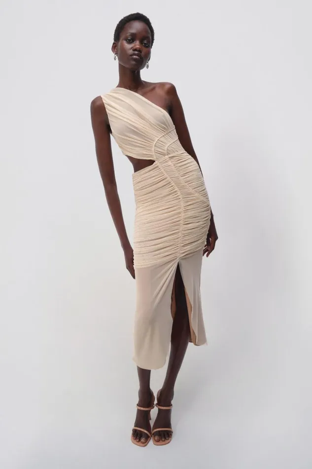 Jonathan Simkhai Seraiah Dress Thorn Women Dresses and Jumpsuits