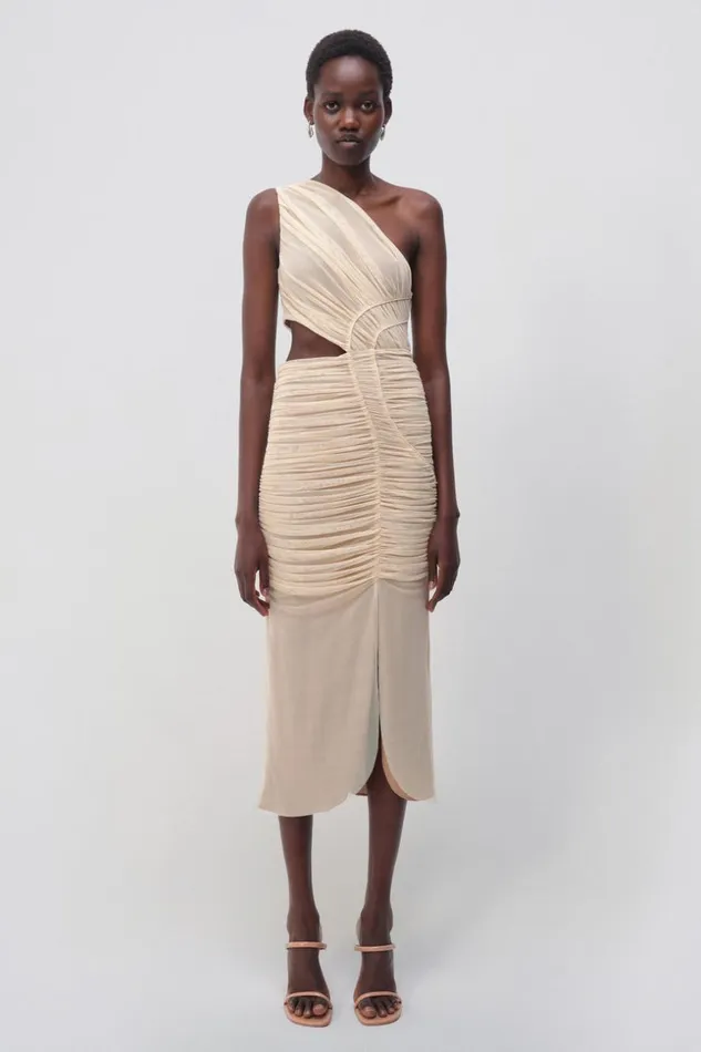 Jonathan Simkhai Seraiah Dress Thorn Women Dresses and Jumpsuits