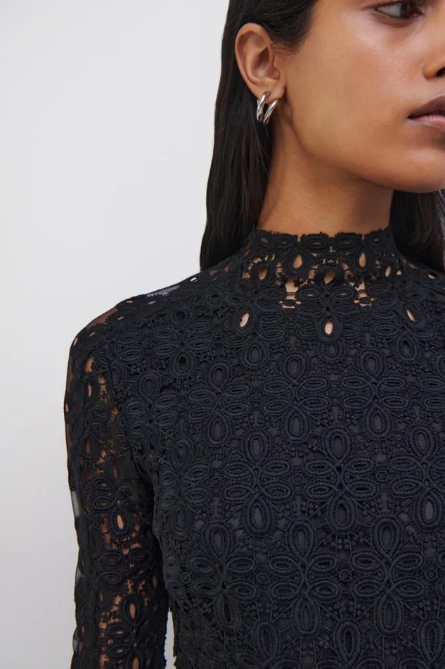 Jonathan Simkhai Signature Joy Dress Black Women Dresses and Jumpsuits
