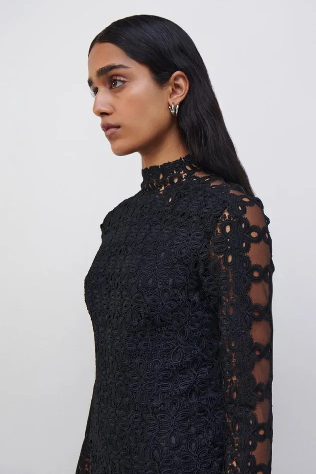Jonathan Simkhai Signature Joy Dress Black Women Dresses and Jumpsuits
