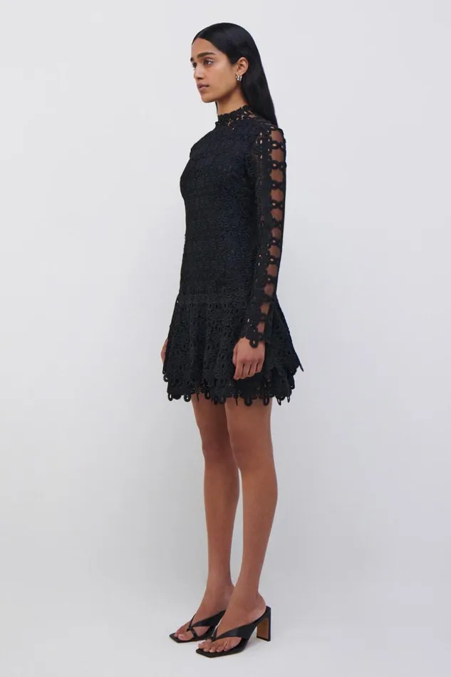 Jonathan Simkhai Signature Joy Dress Black Women Dresses and Jumpsuits