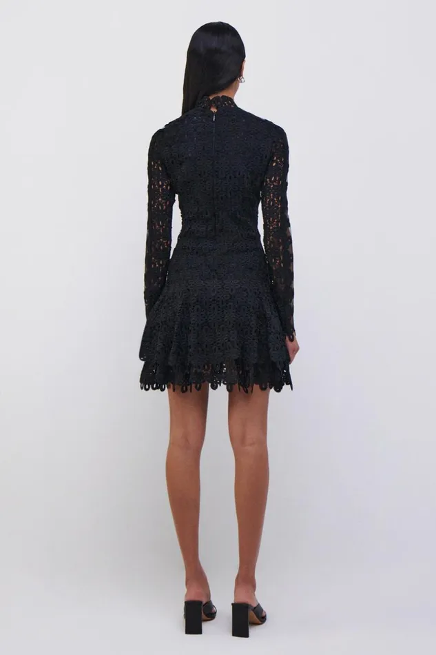 Jonathan Simkhai Signature Joy Dress Black Women Dresses and Jumpsuits