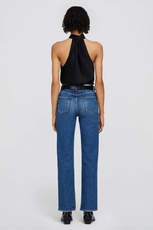 Jonathan Simkhai Thea Top Black Women Tops and Bodysuits