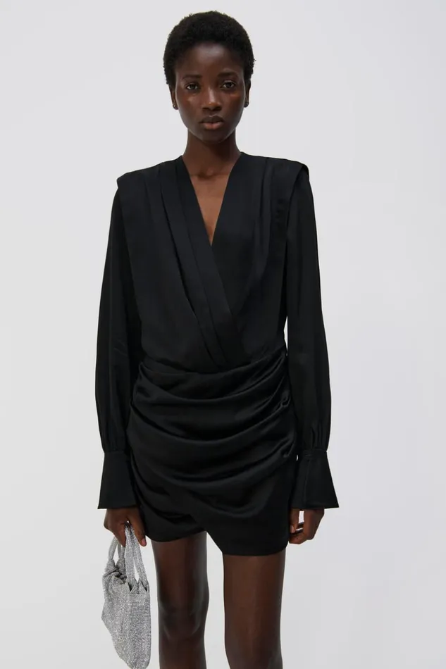 Jonathan Simkhai Zita Dress Black Women Dresses and Jumpsuits