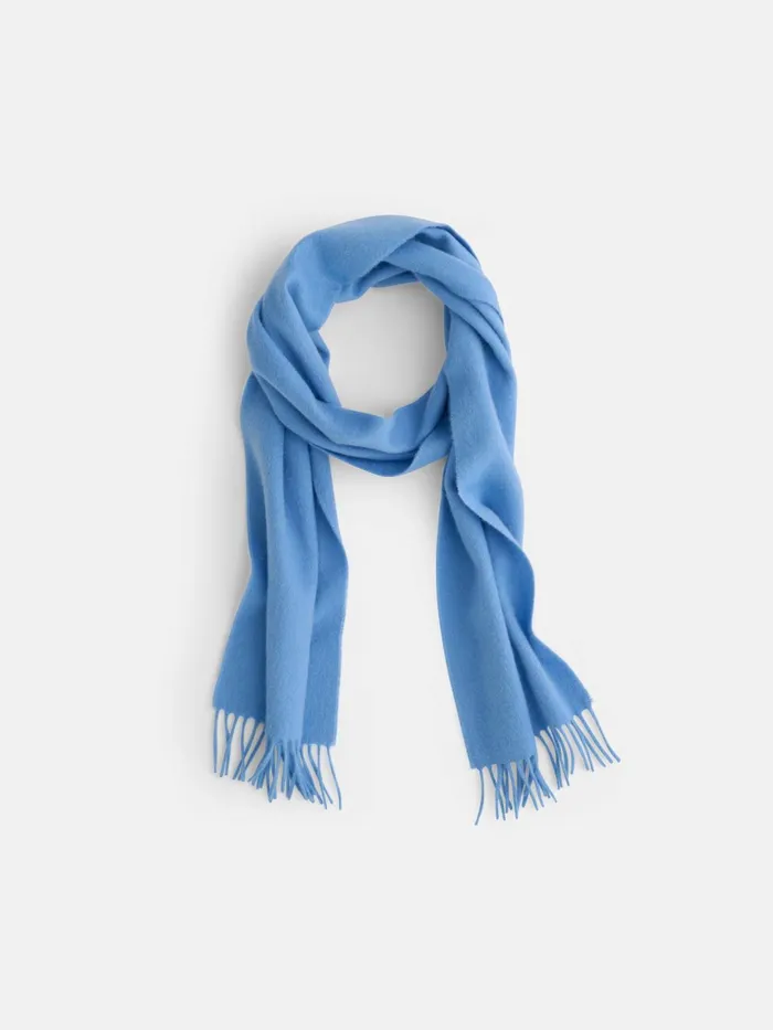 Joshua Ellis Cashmere Scarf Light Blue Women Alex Mill