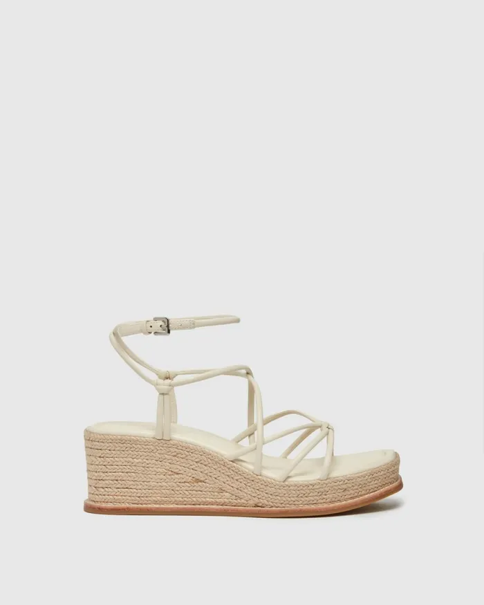 Julia Wedge 8211 Bone Leather Women PAIGE Heels and Wedges