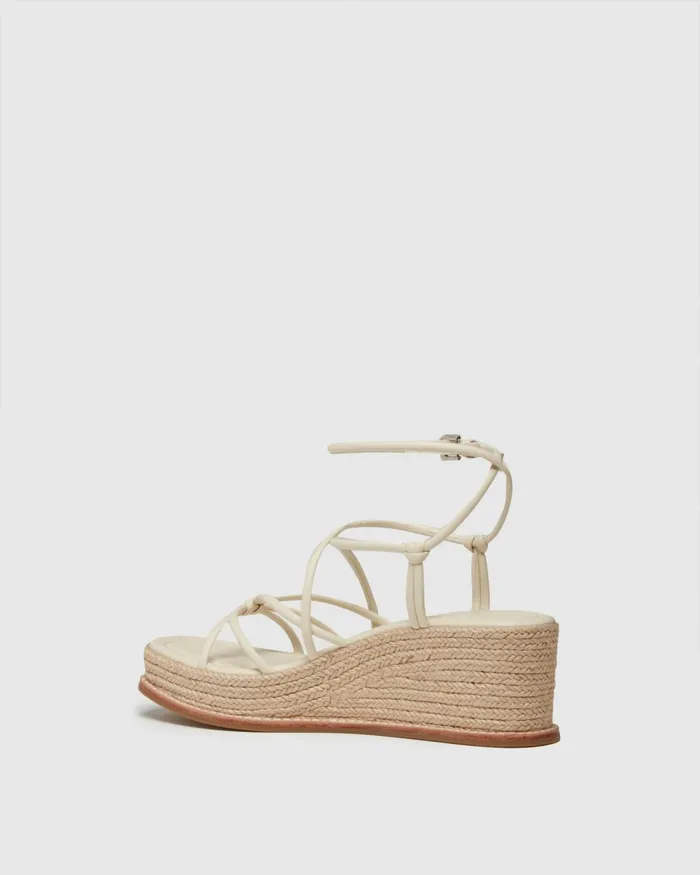 Julia Wedge 8211 Bone Leather Women PAIGE Heels and Wedges Julia Wedge 8211 Bone Leather Women PAIGE Heels and Wedges