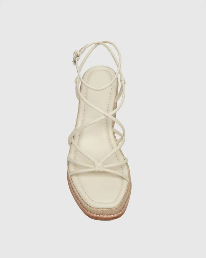 Julia Wedge 8211 Bone Leather Women PAIGE Heels and Wedges Julia Wedge 8211 Bone Leather Women PAIGE Heels and Wedges