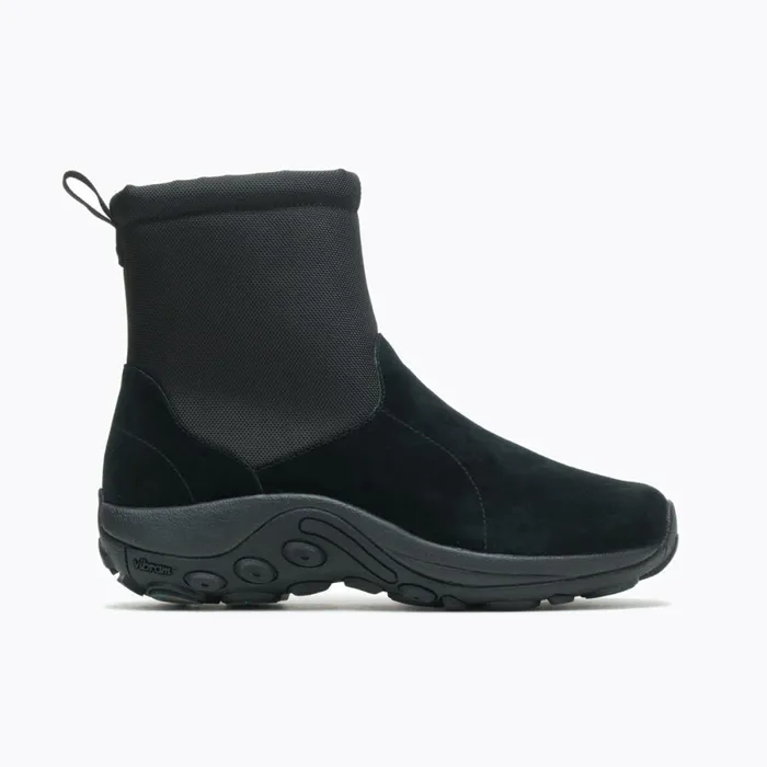 Jungle Mid Zip Polar Waterproof Ice Wide Width Black Men Merrell Winter Boots