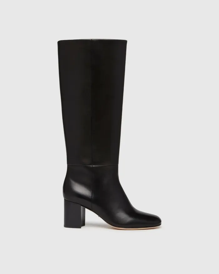 Katy Tall Boot 8211 Black Leather Women PAIGE Boots