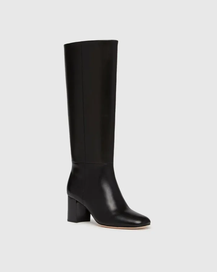Katy Tall Boot 8211 Black Leather Women PAIGE Boots Katy Tall Boot 8211 Black Leather Women PAIGE Boots