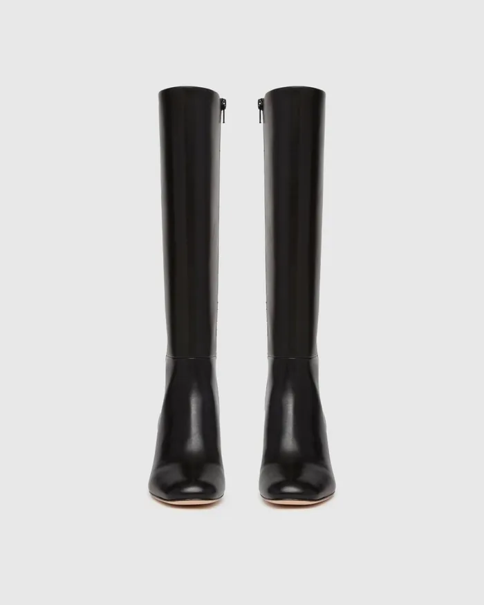Katy Tall Boot 8211 Black Leather Women PAIGE Boots Katy Tall Boot 8211 Black Leather Women PAIGE Boots