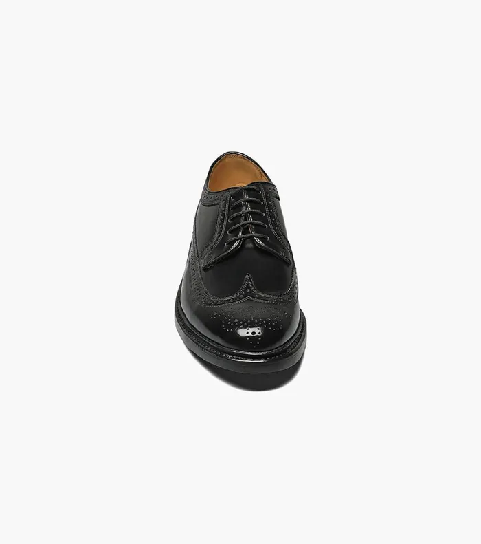 Kenmoor Wingtip Oxford Black Men Florsheim Dress Shoes