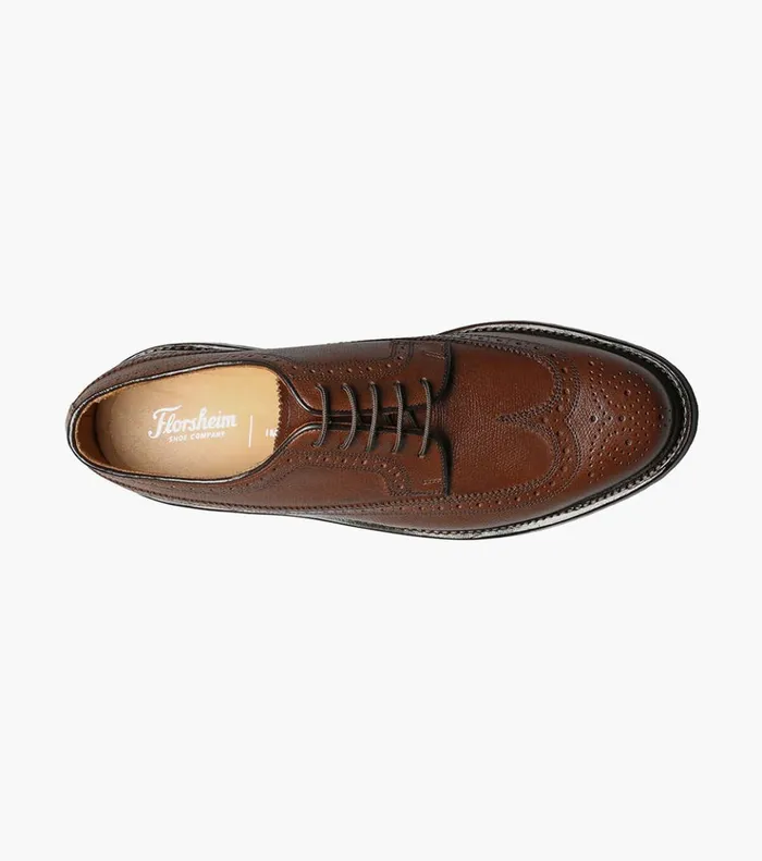 Kenmoor Wingtip Oxford Cognac Men Florsheim Dress Shoes