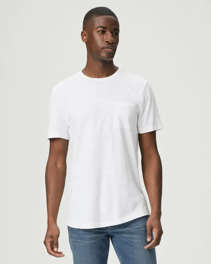 Kenneth Crew 8211 Fresh White Men PAIGE Tees