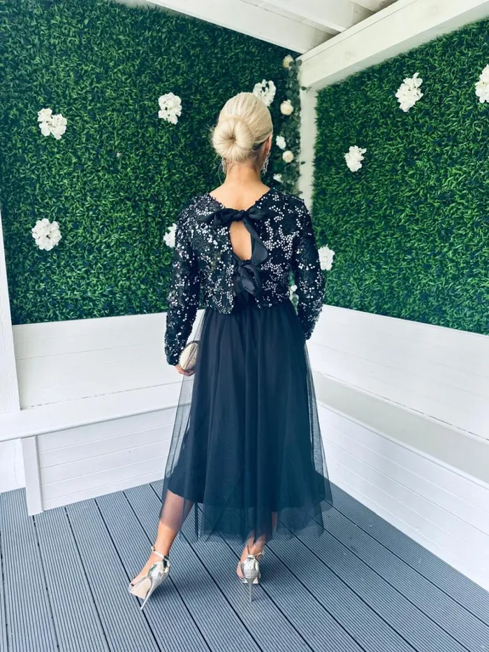 Ki Tulle Skirt Black Womens Canella Lane Tops Skirts and Shorts