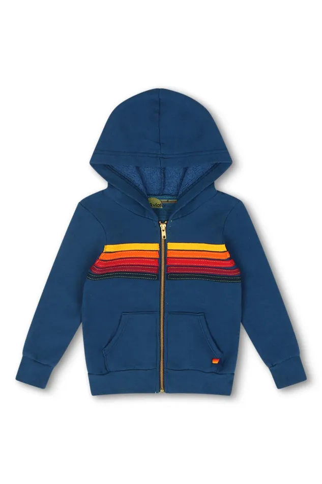 KID039S 5 STRIPE HOODIE 8211 ROYAL Kids Aviator Nation Kid039s Hoodies