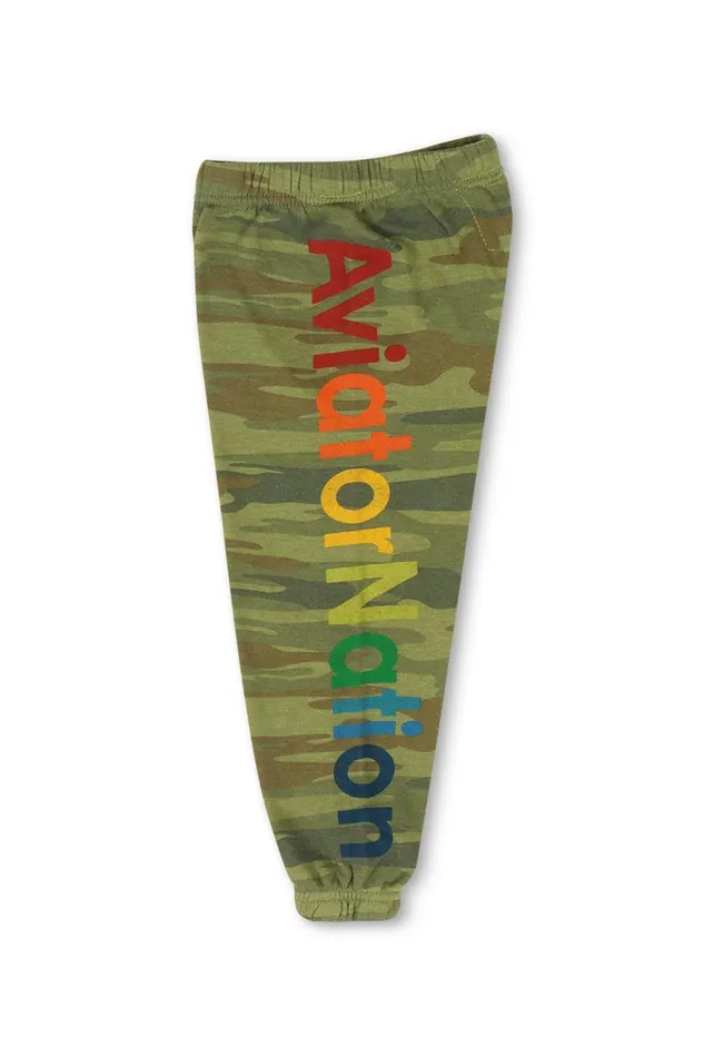KID039S AVIATOR NATION SWEATPANTS 8211 CAMO Kids Aviator Nation Kid039s Sweatpants