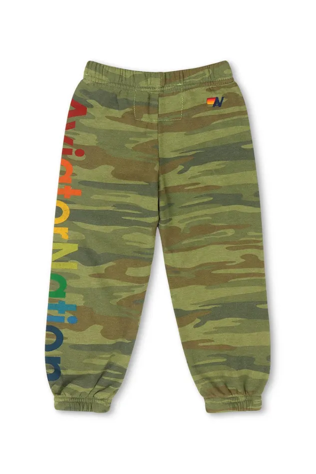 KID039S AVIATOR NATION SWEATPANTS 8211 CAMO Kids Aviator Nation Kid039s Sweatpants