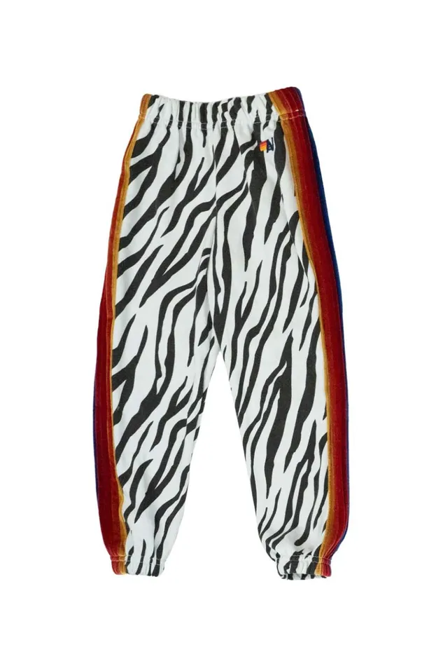 KID039S CLASSIC SWEATPANTS 8211 ZEBRA Kids Aviator Nation Kid039s Sweatpants