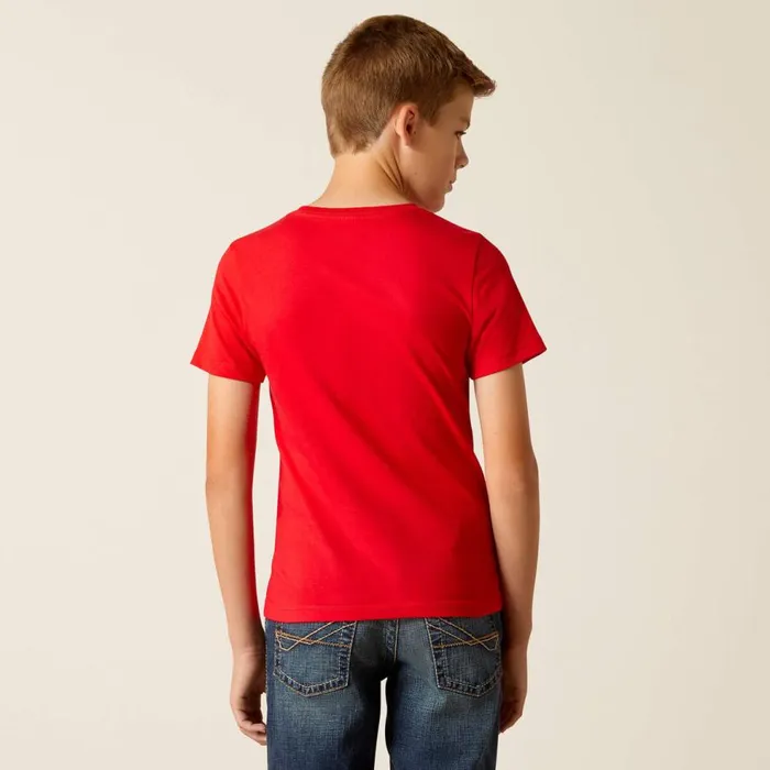 Kids Ariat Racing 93 TShirt Red Ariat TShirts and Polos Kids Ariat Racing 93 TShirt Red Ariat TShirts and Polos