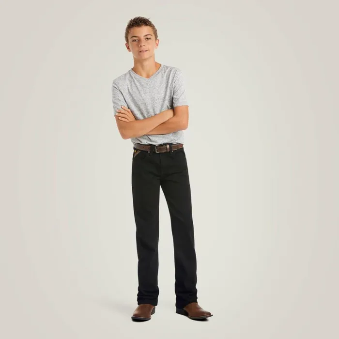 Kids B5 Slim Stretch Legacy Straight Jean Black Ariat Jeans Kids B5 Slim Stretch Legacy Straight Jean Black Ariat Jeans