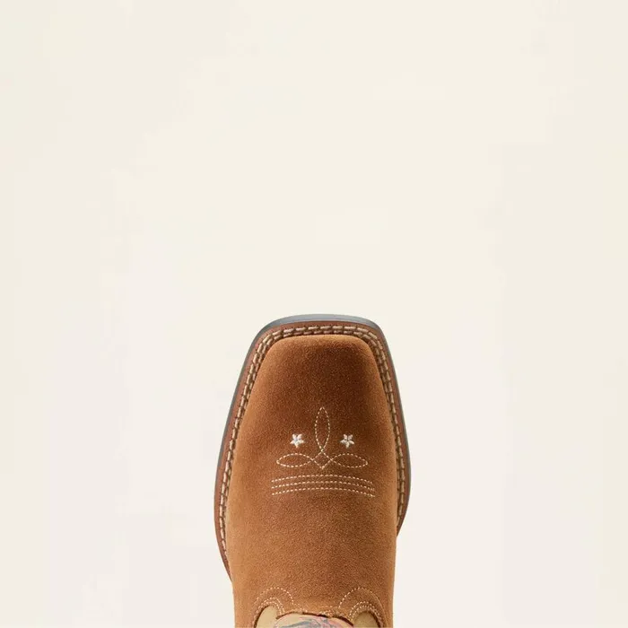 Kids Futurity Rodeo Quincy Western Boot Chestnut Suedeamerican Cowboy Ariat Big Kids039 Footwear Kids Futurity Rodeo Quincy Western Boot Chestnut Suedeamerican Cowboy Ariat Big Kids039 Footwear