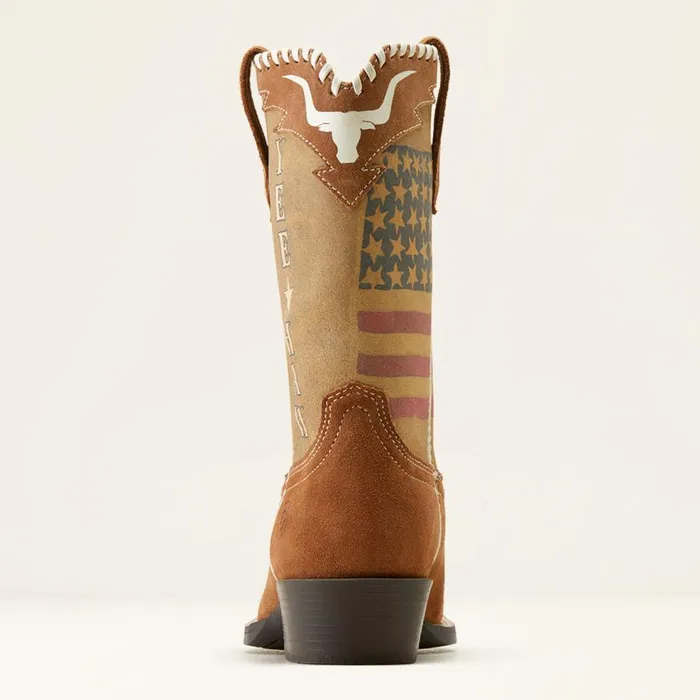 Kids Futurity Rodeo Quincy Western Boot Chestnut Suedeamerican Cowboy Ariat Big Kids039 Footwear Kids Futurity Rodeo Quincy Western Boot Chestnut Suedeamerican Cowboy Ariat Big Kids039 Footwear