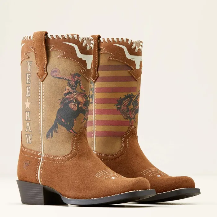 Kids Futurity Rodeo Quincy Western Boot Chestnut Suedeamerican Cowboy Ariat Big Kids039 Footwear Kids Futurity Rodeo Quincy Western Boot Chestnut Suedeamerican Cowboy Ariat Big Kids039 Footwear