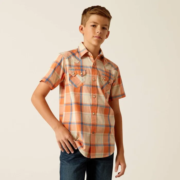 Kids Handro Retro Fit Shirt Handro Ariat Button Down Shirts