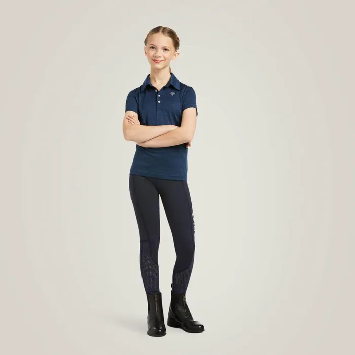 Kids Laguna Polo Navy Ariat English Riding Clothing Kids Laguna Polo Navy Ariat English Riding Clothing