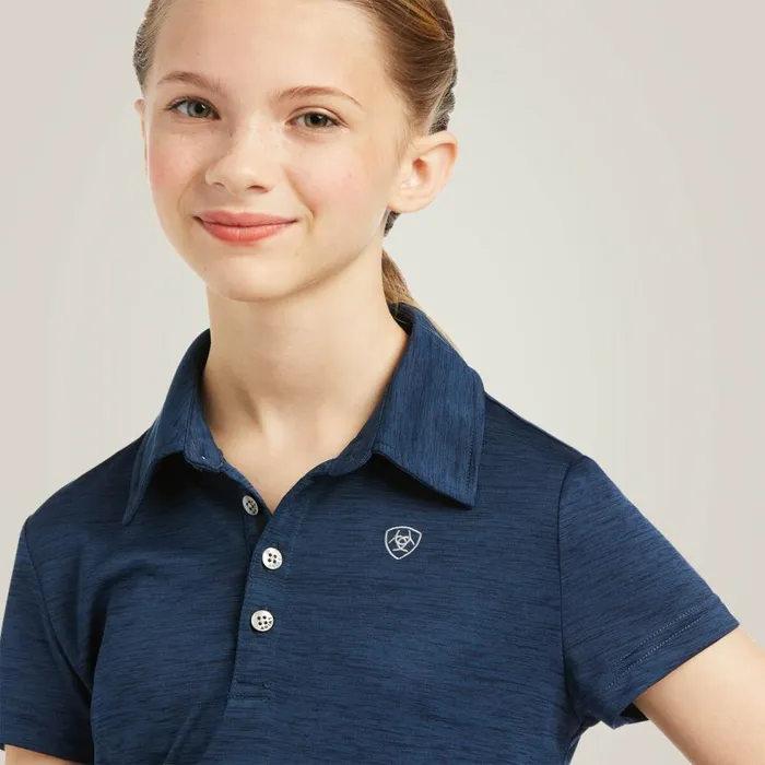Kids Laguna Polo Navy Ariat English Riding Clothing Kids Laguna Polo Navy Ariat English Riding Clothing