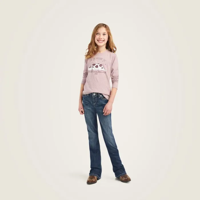 Kids REAL Dreamin Mood Shirt Nostalgia Rose Ariat TShirts and Polos
