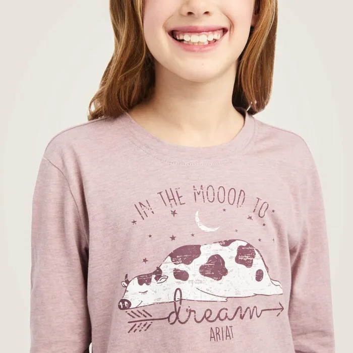Kids REAL Dreamin Mood Shirt Nostalgia Rose Ariat TShirts and Polos