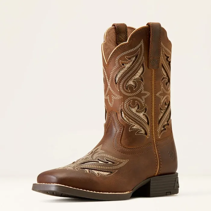 Kids Round Up Bliss Western Boot Sassy Brown Ariat Big Kids039 Footwear