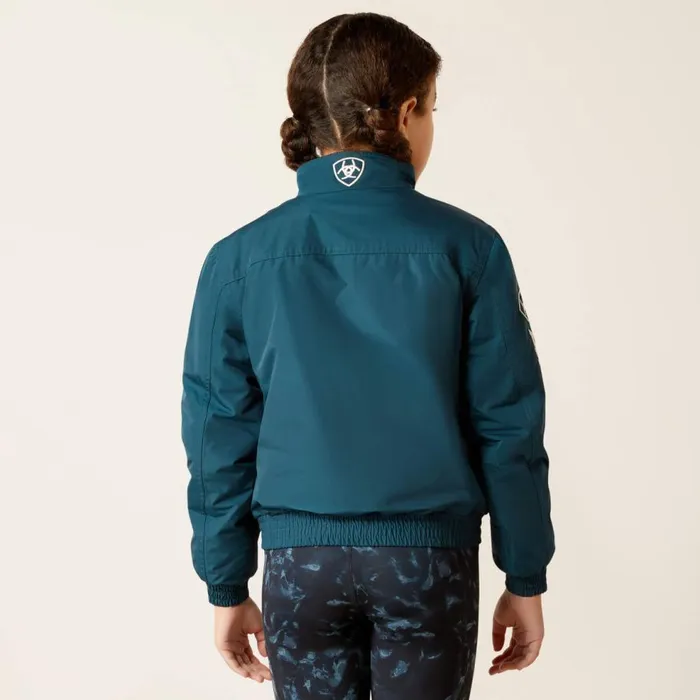 Kids Stable Insulated Jacket Reflecting Pond Ariat English Riding Clothing