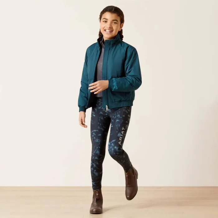 Kids Stable Insulated Jacket Reflecting Pond Ariat English Riding Clothing
