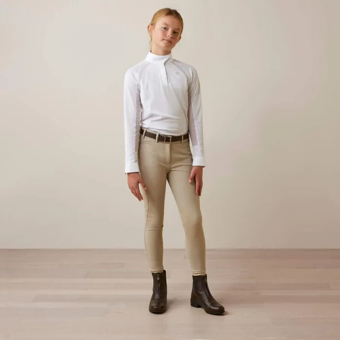 Kids Sunstopper Pro 20 Show Shirt White Ariat English Riding Clothing Kids Sunstopper Pro 20 Show Shirt White Ariat English Riding Clothing