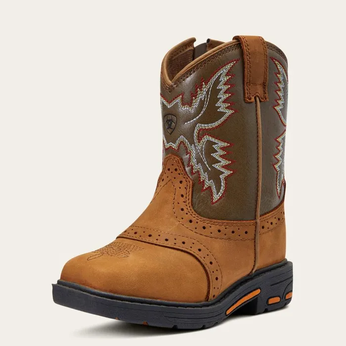 Kids Toddler Lil039 Stompers Durango Boot Brown Ariat Toddler Footwear