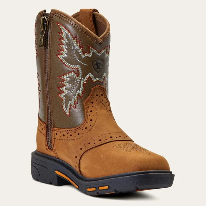 Kids Toddler Lil039 Stompers Durango Boot Brown Ariat Toddler Footwear