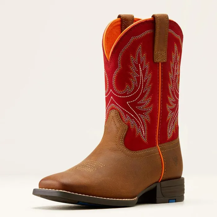 Kids Wilder Western Boot Grand Canyonruby Red Ariat Big Kids039 Footwear